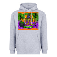 Heather Grey bad witch vibes tumbler Heavyweight Hoodie - BundleAndBundleShop