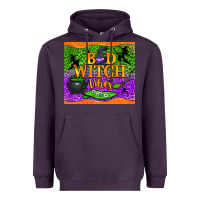 Plum bad witch vibes tumbler Heavyweight Hoodie - BundleAndBundleShop