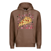 Chestnut you'll always have a pizza my heart Premium Hoodie - MaliasSmallBusiness