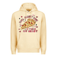 Pina Colada you'll always have a pizza my heart Premium Hoodie - MaliasSmallBusiness
