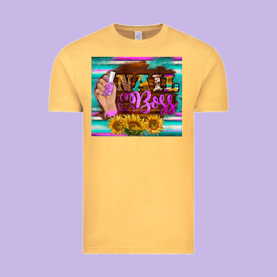 Nail Boss Tumbler Vintage Tee Designed By Barkaloodesign