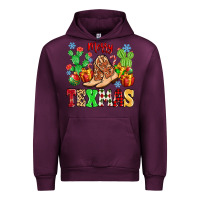 Mauve Wine Merry Texmas Urban Hoodie - MaliasSmallBusiness
