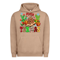 Pigment Burro Merry Texmas Urban Hoodie - MaliasSmallBusiness