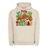 Pigment French Oak Merry Texmas Urban Hoodie - MaliasSmallBusiness