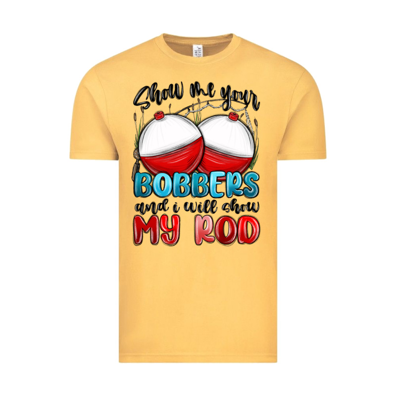 Show Me Your Bobbers And I Will Show My Rod Vintage Tee by MaliasSmallBusiness | Teevron