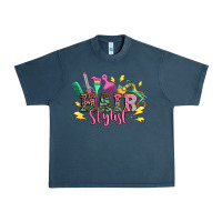 Midnight Navy hair stylist Urban Heavy Tee - texasbilliewilder