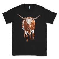 Black longhorn cow Classic Tee - RanaPortraitStore