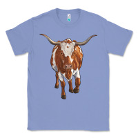 Colony Blue longhorn cow Classic Tee - RanaPortraitStore