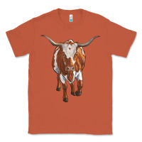 Copper longhorn cow Classic Tee - RanaPortraitStore