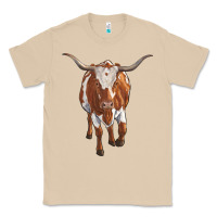 Mushroom longhorn cow Classic Tee - RanaPortraitStore