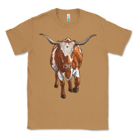 Toasted Coconut longhorn cow Classic Tee - RanaPortraitStore