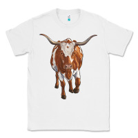 White longhorn cow Classic Tee - RanaPortraitStore