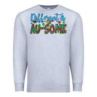 Heather Grey different is au some Premium Sweatshirt - Artiststas