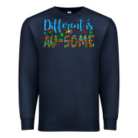 Navy different is au some Premium Sweatshirt - Artiststas