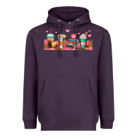 Plum teacher fuel coffee cups Heavyweight Hoodie - Jasminsmagicworld