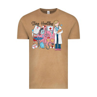Vintage Camel stay healthy nurse Vintage Tee - MaliasSmallBusiness
