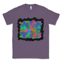 Lavender halloween neon leopard background Classic Tee - BundleAndBundleShop