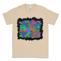 Halloween Neon Leopard Background Classic Tee | Teevron