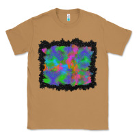 Toasted Coconut halloween neon leopard background Classic Tee - BundleAndBundleShop