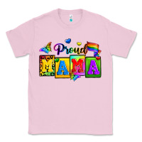 Bubblegum Pink proud mama Classic Tee - Zillion Design Studio