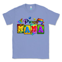 Colony Blue proud mama Classic Tee - Zillion Design Studio