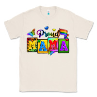 Natural proud mama Classic Tee - Zillion Design Studio