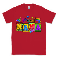 Red proud mama Classic Tee - Zillion Design Studio