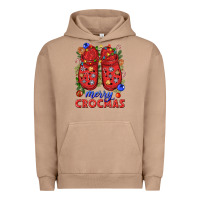 Pigment Burro Merry crocmas Urban Hoodie - NancyCooperArtShop
