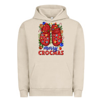 Pigment French Oak Merry crocmas Urban Hoodie - NancyCooperArtShop
