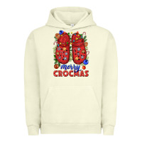 Pigment Pistachio Merry crocmas Urban Hoodie - NancyCooperArtShop
