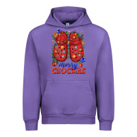 Tulip Merry crocmas Urban Hoodie - NancyCooperArtShop