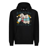 Black reading is dreaming with your eyes open Premium Hoodie - MaliasSmallBusiness