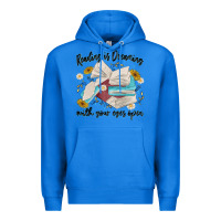 True Royal reading is dreaming with your eyes open Premium Hoodie - MaliasSmallBusiness