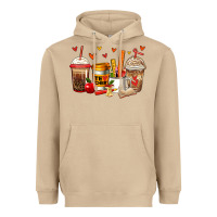 Mushroom teacher coffee cups Heavyweight Hoodie - Jasminsmagicworld