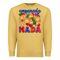 Antique Gold empanada or nada Premium Sweatshirt - AdoDesignShop