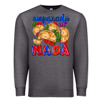 Charcoal Heather empanada or nada Premium Sweatshirt - AdoDesignShop