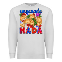 Dove Grey empanada or nada Premium Sweatshirt - AdoDesignShop
