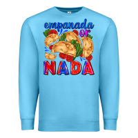 Ocean Blue empanada or nada Premium Sweatshirt - AdoDesignShop