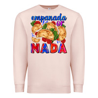 Pale Pink empanada or nada Premium Sweatshirt - AdoDesignShop