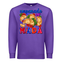 Purple empanada or nada Premium Sweatshirt - AdoDesignShop