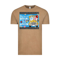 Vintage Coffee they see me rollin they waitin Vintage Tee - MaliasSmallBusiness