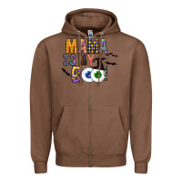 Chestnut Mama is my Boo Zipper Hoodie - CowhideDigitalArt