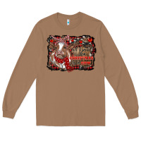 Toasted Coconut all i want for christmas is a cow cowhide Long Sleeve Tee - RanaPortraitStore