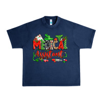 Navy christmas medical assistant Urban Heavy Tee - Zillion Design Studio