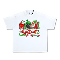 White christmas medical assistant Urban Heavy Tee - Zillion Design Studio