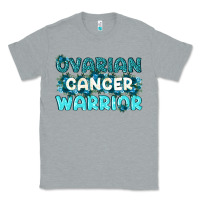 Heather Grey Ovarian Cancer Warrior Classic Tee - texasbilliewilder