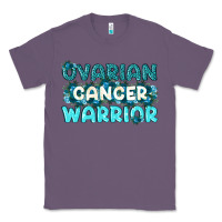 Lavender Ovarian Cancer Warrior Classic Tee - texasbilliewilder