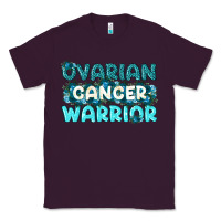 Plum Ovarian Cancer Warrior Classic Tee - texasbilliewilder
