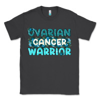 Smoke Ovarian Cancer Warrior Classic Tee - texasbilliewilder
