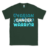 Sports Green Ovarian Cancer Warrior Classic Tee - texasbilliewilder